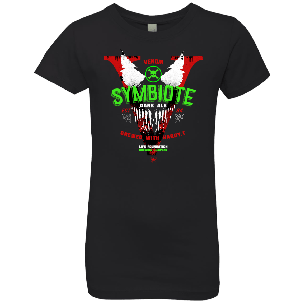 Symbiote Dark Ale Girls Premium T-Shirt