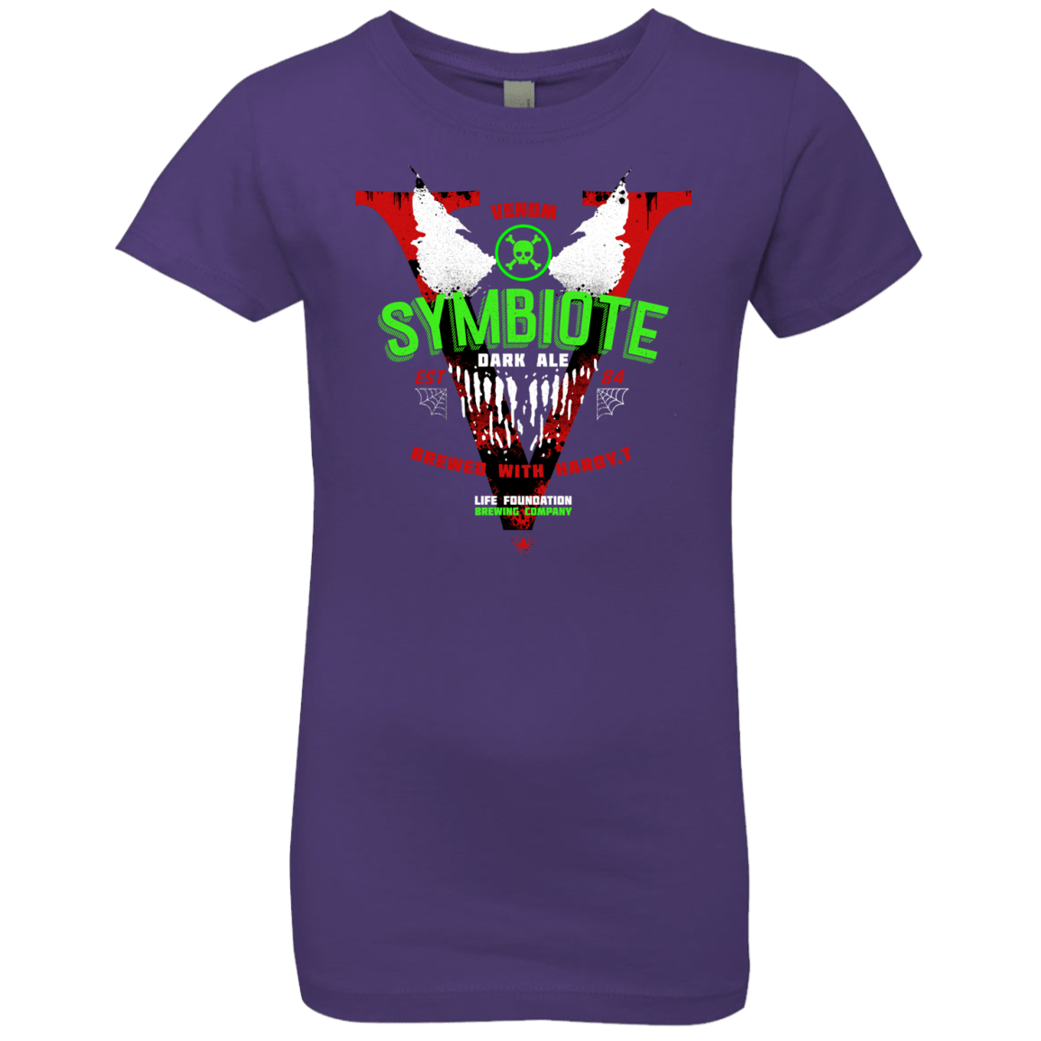 Symbiote Dark Ale Girls Premium T-Shirt