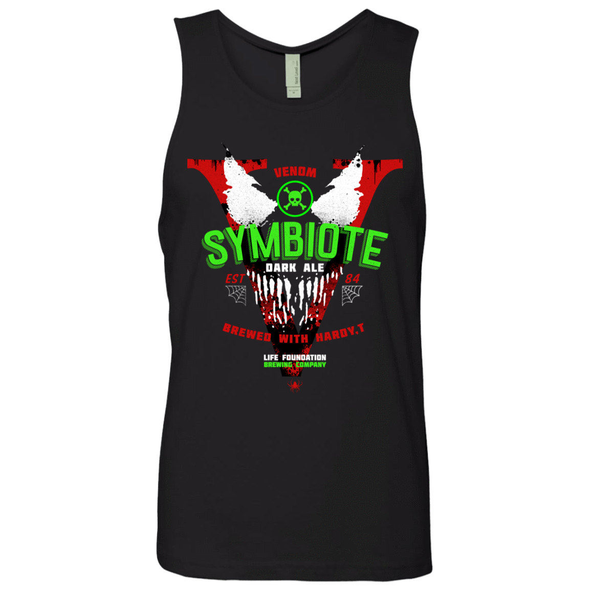 T-Shirts Black / S Symbiote Dark Ale Men's Premium Tank Top