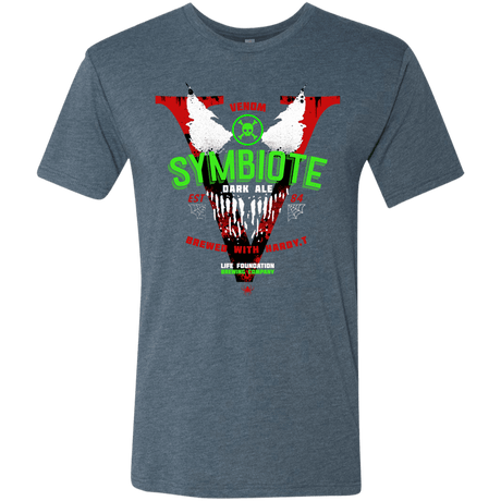 T-Shirts Indigo / S Symbiote Dark Ale Men's Triblend T-Shirt