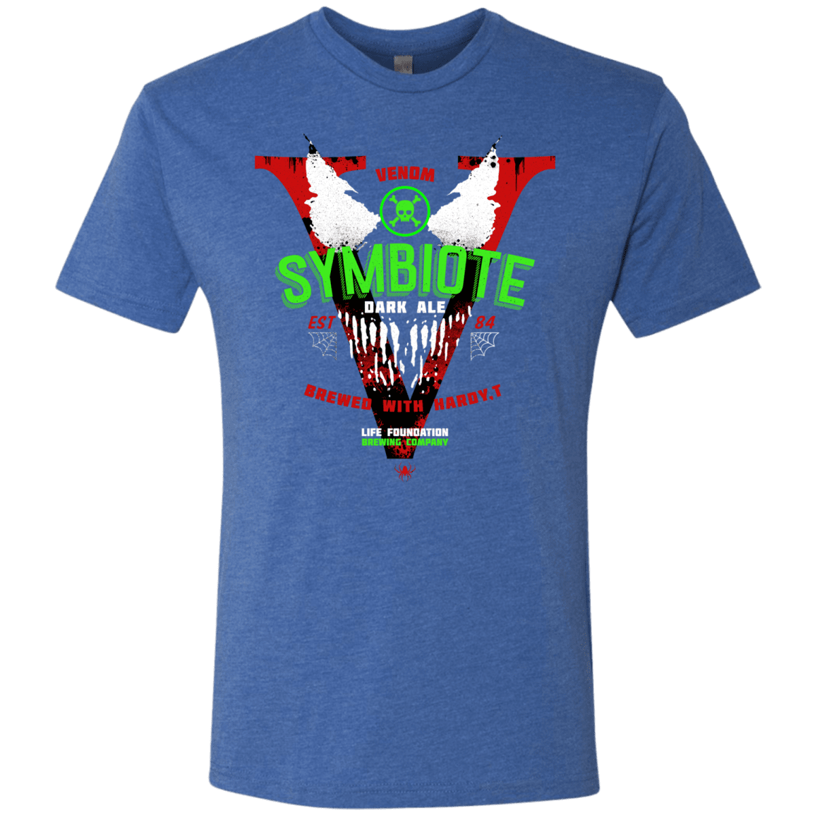 T-Shirts Vintage Royal / S Symbiote Dark Ale Men's Triblend T-Shirt