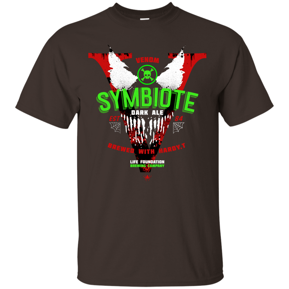 T-Shirts Dark Chocolate / S Symbiote Dark Ale T-Shirt