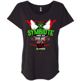 Symbiote Dark Ale Triblend Dolman Sleeve