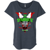 Symbiote Dark Ale Triblend Dolman Sleeve