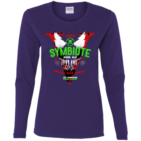 Symbiote Dark Ale Women's Long Sleeve T-Shirt