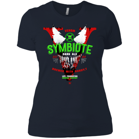 T-Shirts Midnight Navy / X-Small Symbiote Dark Ale Women's Premium T-Shirt