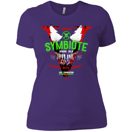 T-Shirts Purple Rush/ / X-Small Symbiote Dark Ale Women's Premium T-Shirt