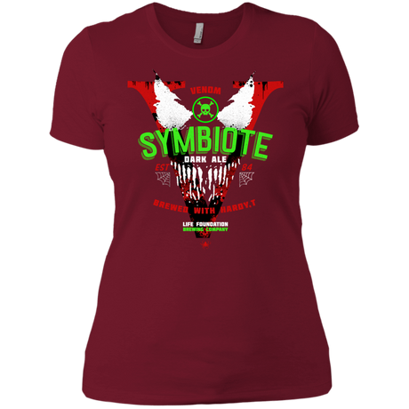 T-Shirts Scarlet / X-Small Symbiote Dark Ale Women's Premium T-Shirt
