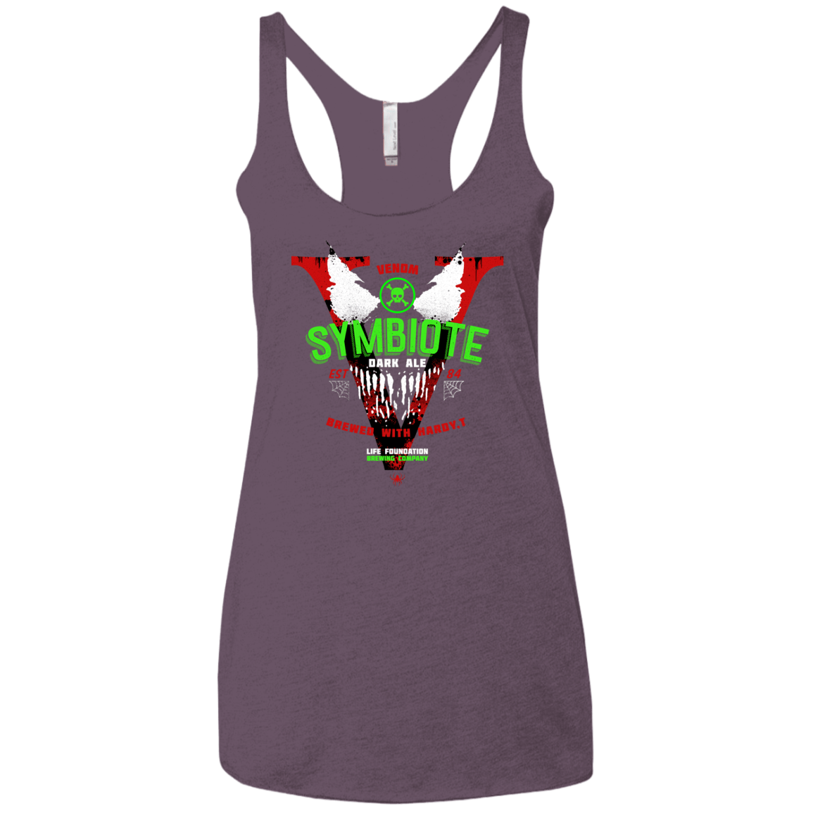 Symbiote Dark Ale Women's Triblend Racerback Tank
