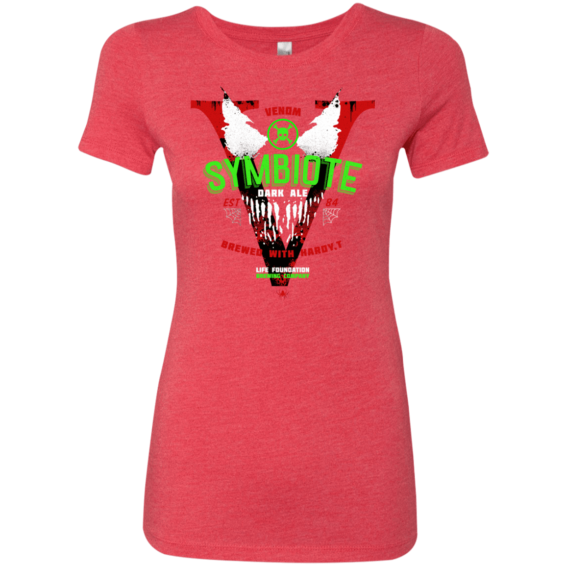 T-Shirts Vintage Red / S Symbiote Dark Ale Women's Triblend T-Shirt