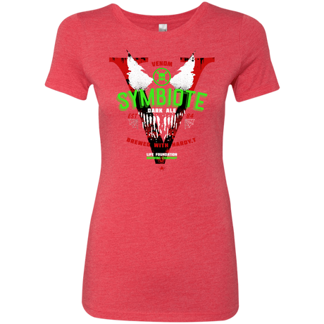 T-Shirts Vintage Red / S Symbiote Dark Ale Women's Triblend T-Shirt