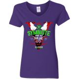 Symbiote Dark Ale Women's V-Neck T-Shirt