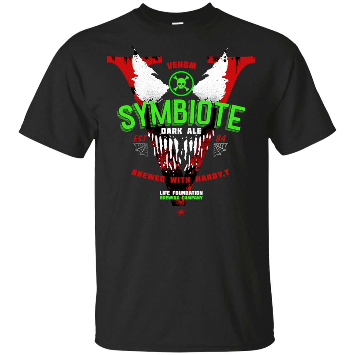 T-Shirts Black / YXS Symbiote Dark Ale Youth T-Shirt