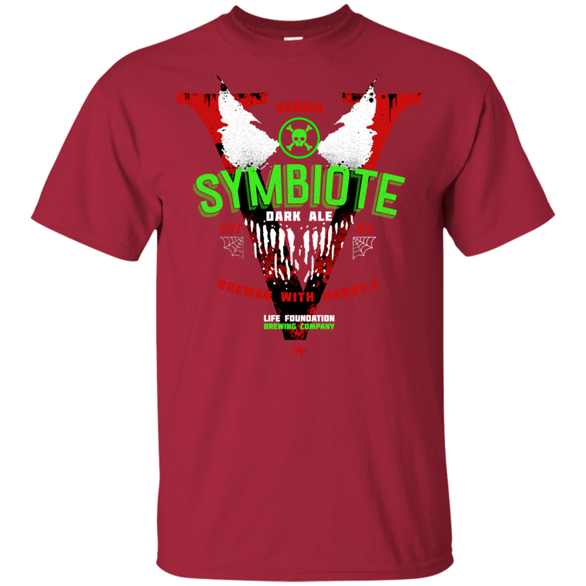 T-Shirts Cardinal / YXS Symbiote Dark Ale Youth T-Shirt