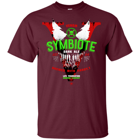 T-Shirts Maroon / YXS Symbiote Dark Ale Youth T-Shirt