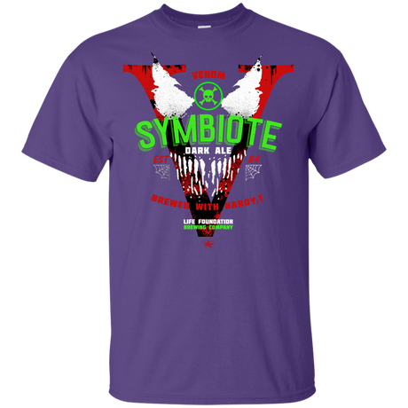 T-Shirts Purple / YXS Symbiote Dark Ale Youth T-Shirt