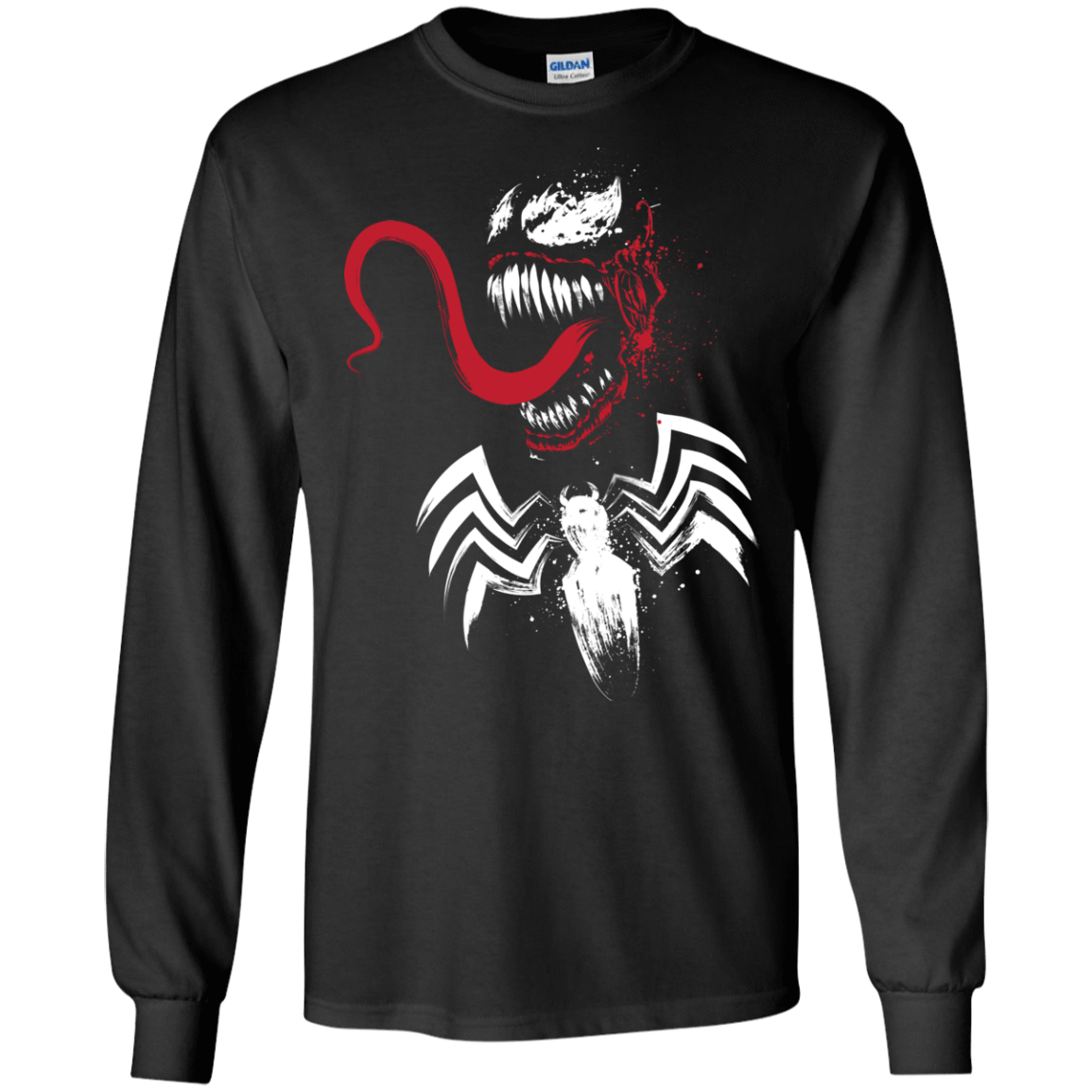 T-Shirts Black / S Symbiote Men's Long Sleeve T-Shirt