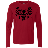 T-Shirts Cardinal / Small Symbiote Rorschach Men's Premium Long Sleeve