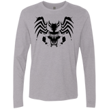 T-Shirts Heather Grey / Small Symbiote Rorschach Men's Premium Long Sleeve