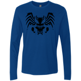 T-Shirts Royal / Small Symbiote Rorschach Men's Premium Long Sleeve