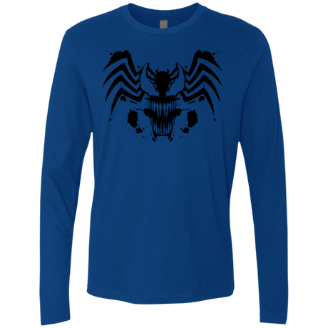 T-Shirts Royal / Small Symbiote Rorschach Men's Premium Long Sleeve