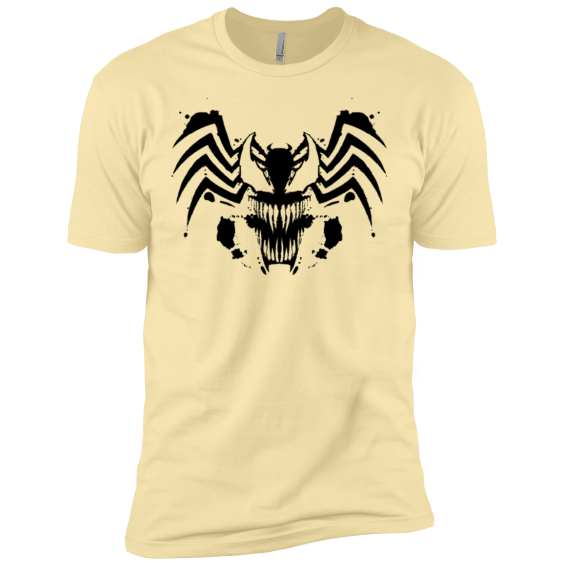 T-Shirts Banana Cream / X-Small Symbiote Rorschach Men's Premium T-Shirt