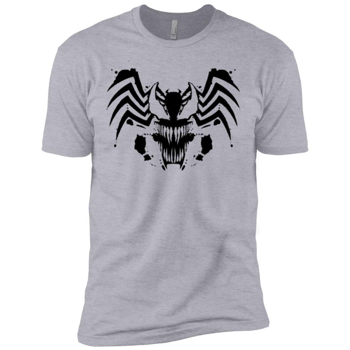 T-Shirts Heather Grey / X-Small Symbiote Rorschach Men's Premium T-Shirt