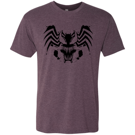 T-Shirts Vintage Purple / Small Symbiote Rorschach Men's Triblend T-Shirt