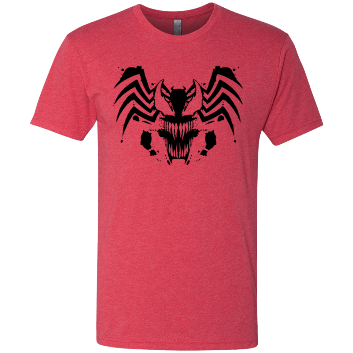 T-Shirts Vintage Red / Small Symbiote Rorschach Men's Triblend T-Shirt