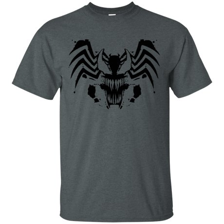 T-Shirts Dark Heather / Small Symbiote Rorschach T-Shirt