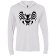 T-Shirts Heather White / X-Small Symbiote Rorschach Triblend Long Sleeve Hoodie Tee