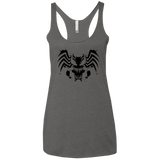 T-Shirts Premium Heather / X-Small Symbiote Rorschach Women's Triblend Racerback Tank