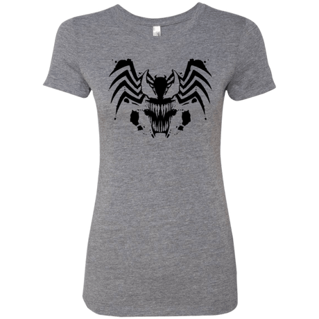 T-Shirts Premium Heather / Small Symbiote Rorschach Women's Triblend T-Shirt