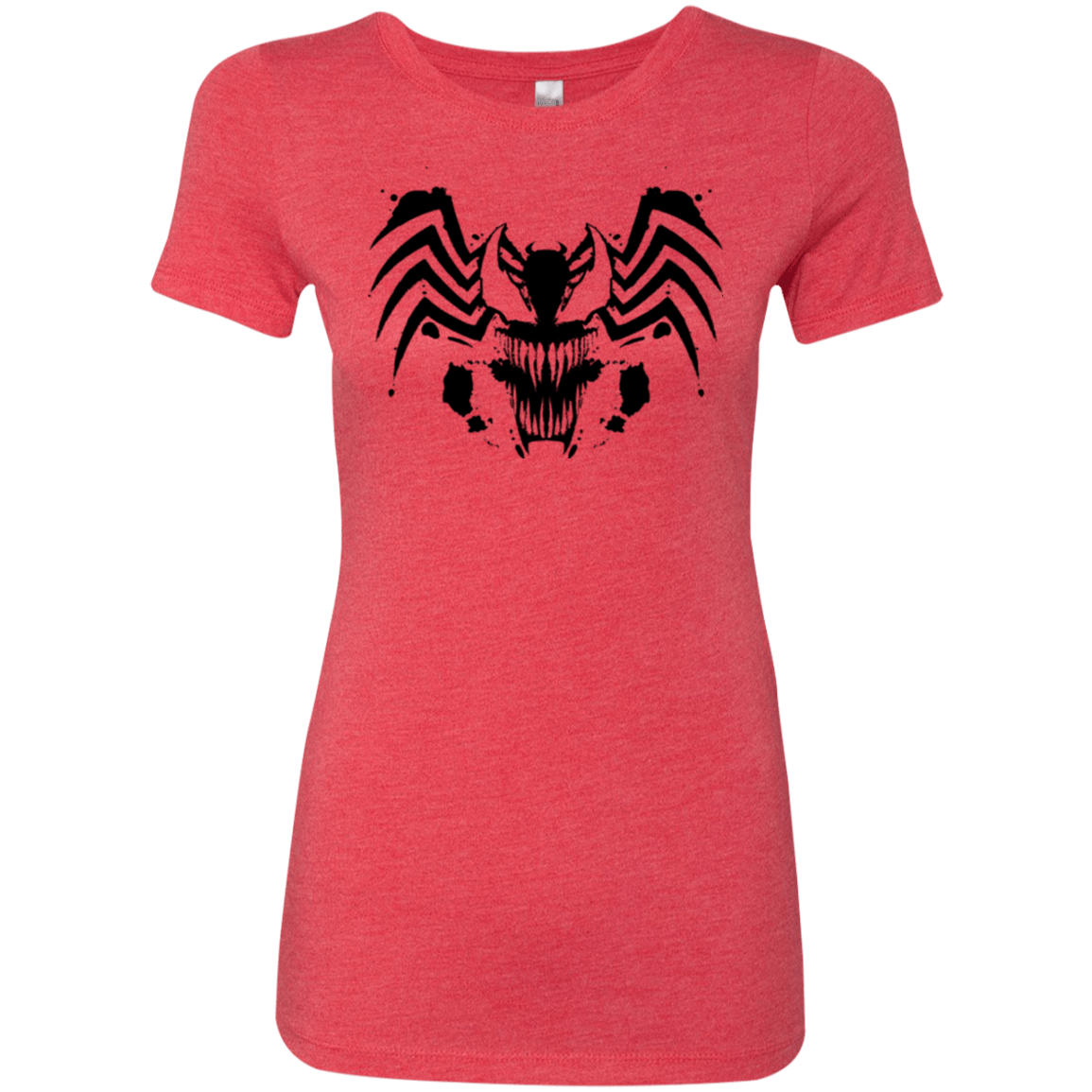 T-Shirts Vintage Red / Small Symbiote Rorschach Women's Triblend T-Shirt