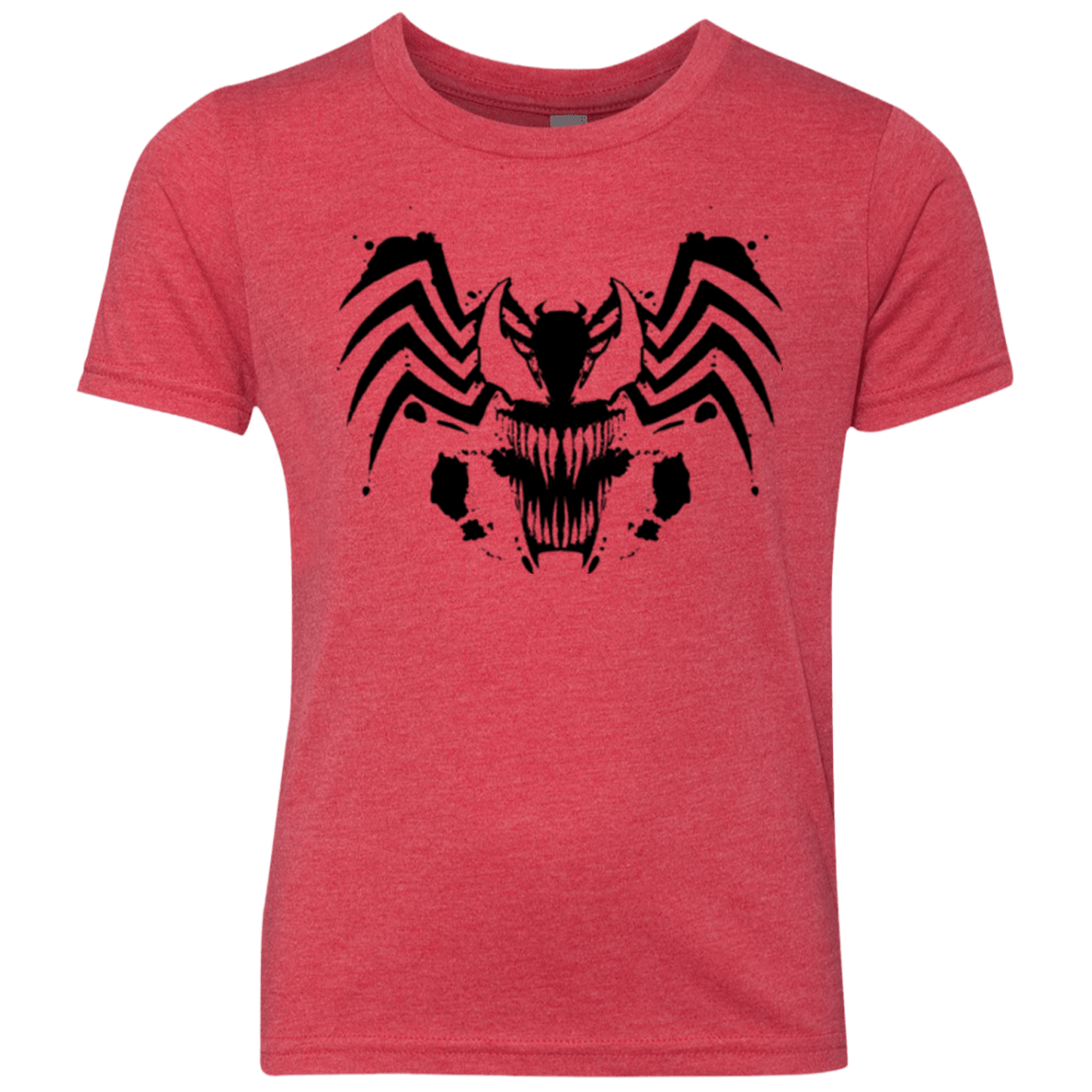 T-Shirts Vintage Red / YXS Symbiote Rorschach Youth Triblend T-Shirt