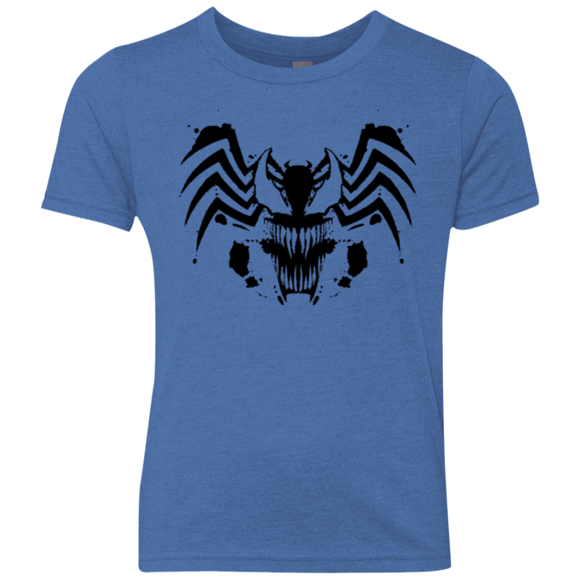 T-Shirts Vintage Royal / YXS Symbiote Rorschach Youth Triblend T-Shirt