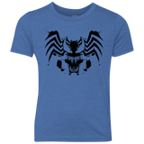 T-Shirts Vintage Royal / YXS Symbiote Rorschach Youth Triblend T-Shirt
