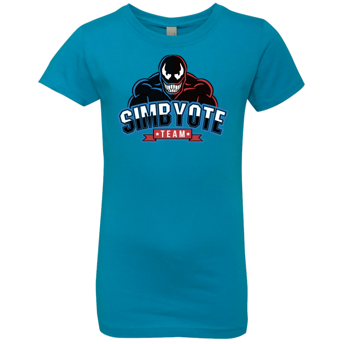 T-Shirts Turquoise / YXS Symbiote Team Girls Premium T-Shirt