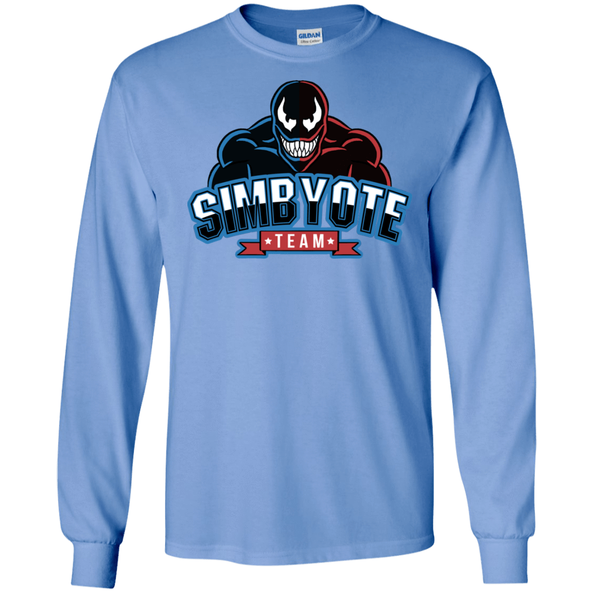 T-Shirts Carolina Blue / S Symbiote Team Men's Long Sleeve T-Shirt