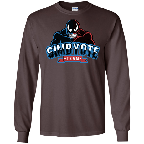 T-Shirts Dark Chocolate / S Symbiote Team Men's Long Sleeve T-Shirt