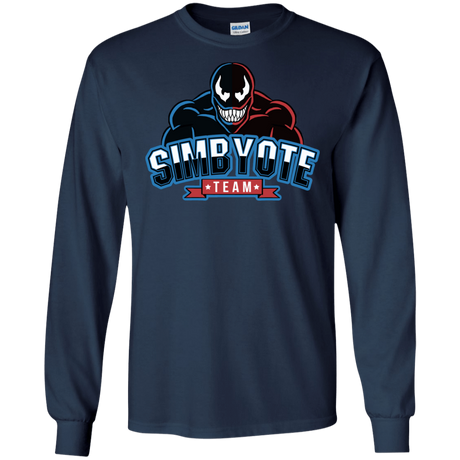 T-Shirts Navy / S Symbiote Team Men's Long Sleeve T-Shirt