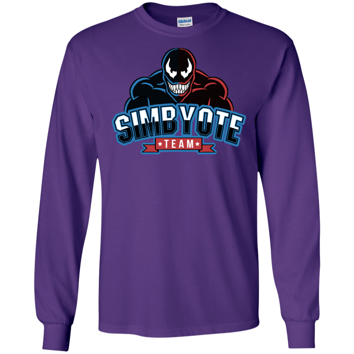T-Shirts Purple / S Symbiote Team Men's Long Sleeve T-Shirt