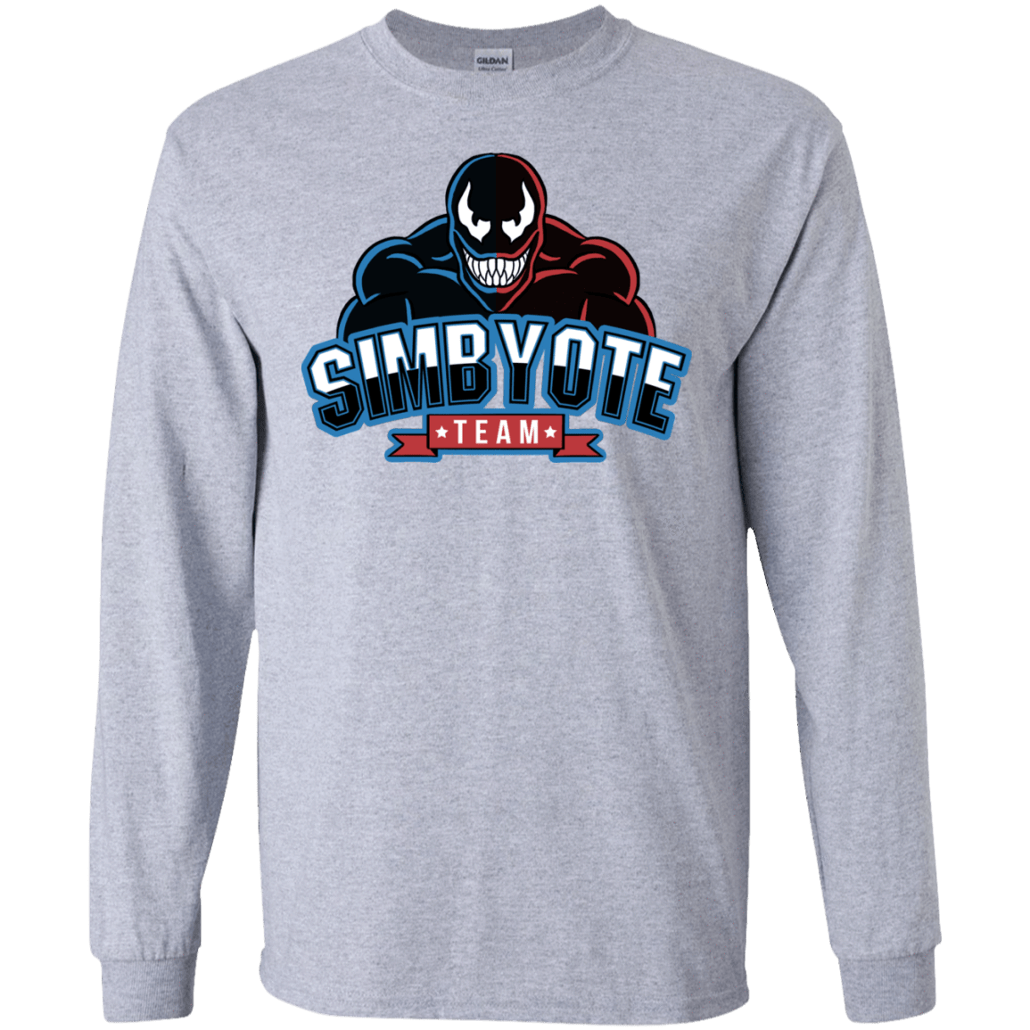 T-Shirts Sport Grey / S Symbiote Team Men's Long Sleeve T-Shirt