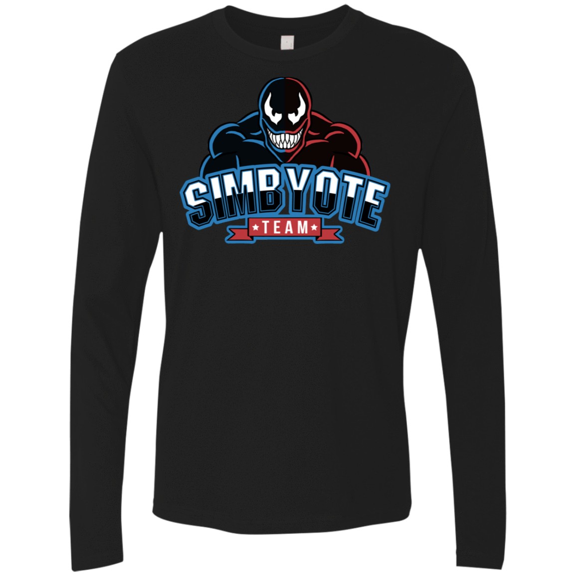 T-Shirts Black / S Symbiote Team Men's Premium Long Sleeve