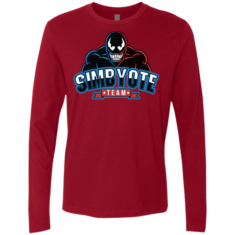 T-Shirts Cardinal / S Symbiote Team Men's Premium Long Sleeve
