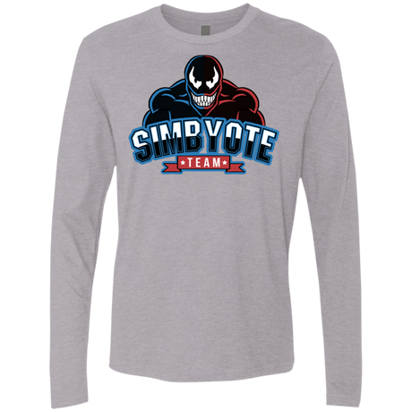 T-Shirts Heather Grey / S Symbiote Team Men's Premium Long Sleeve