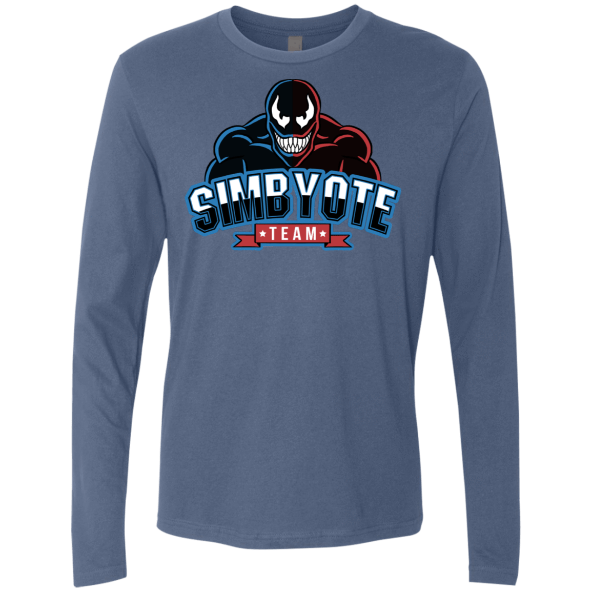 T-Shirts Indigo / S Symbiote Team Men's Premium Long Sleeve