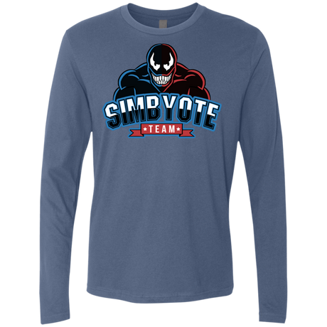 T-Shirts Indigo / S Symbiote Team Men's Premium Long Sleeve