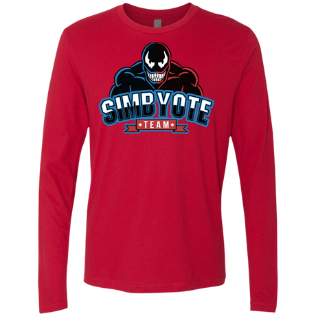 T-Shirts Red / S Symbiote Team Men's Premium Long Sleeve
