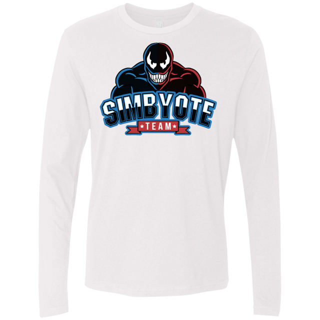 T-Shirts White / S Symbiote Team Men's Premium Long Sleeve